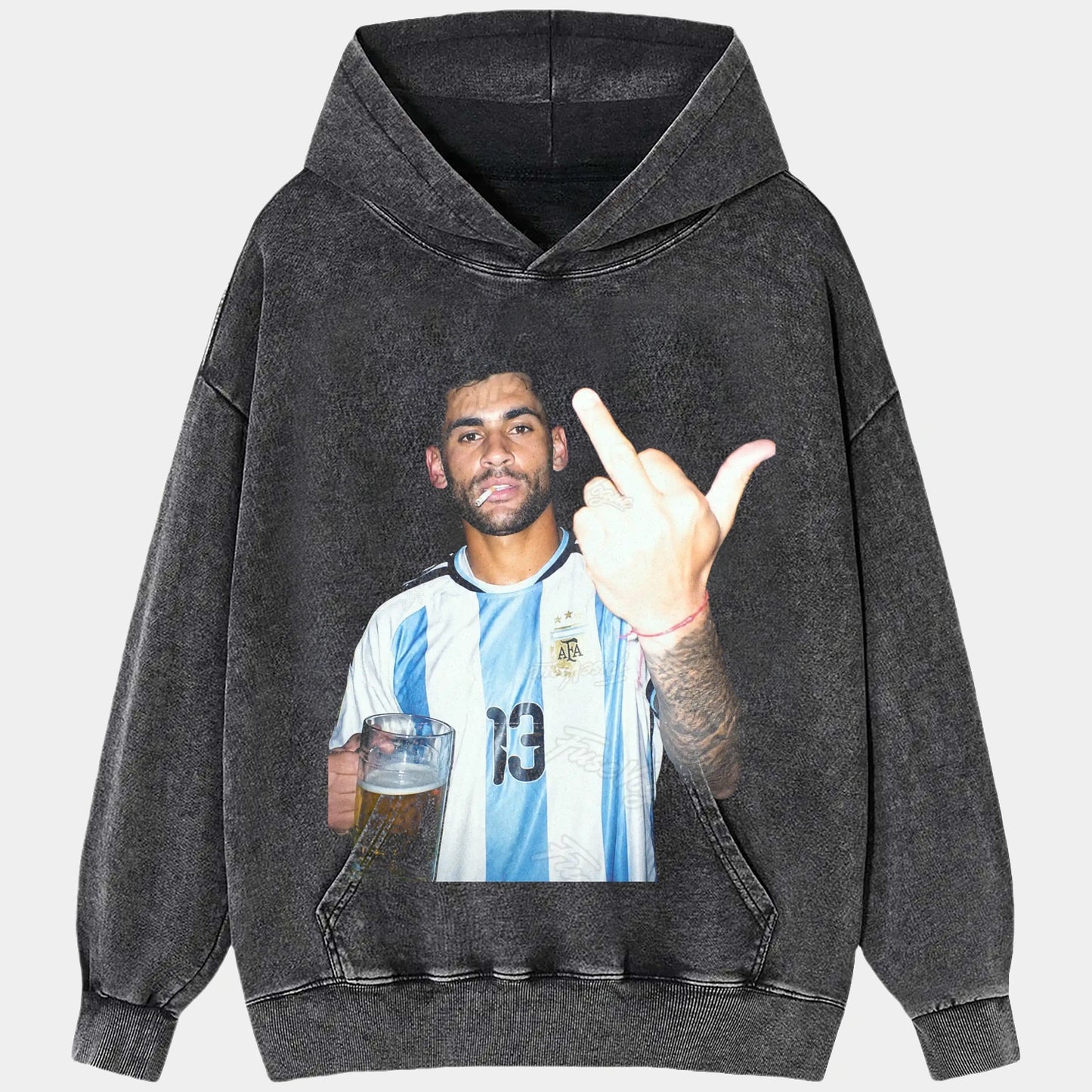 Argentina Football Style Tee 8 - FUSEVOGUE