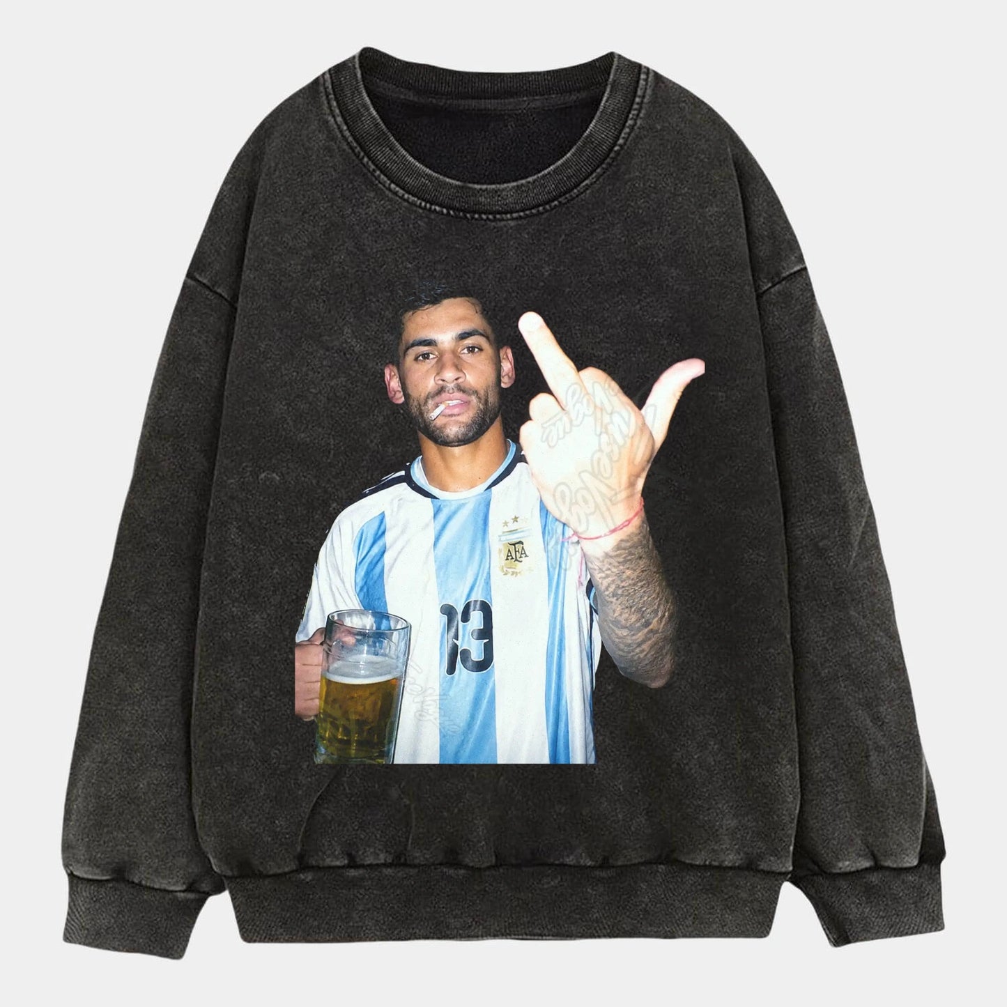 Argentina Football Style Tee 8 - FUSEVOGUE