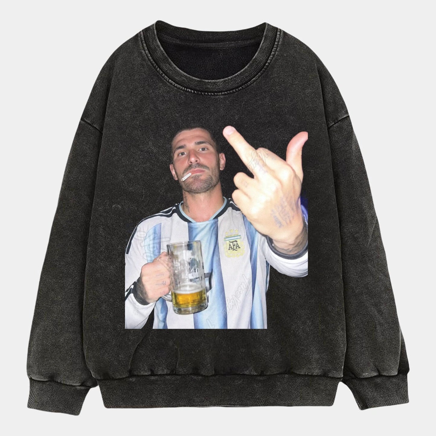 Argentina Football Style Tee 9 - FUSEVOGUE