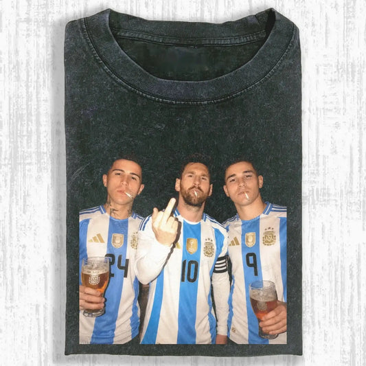 Argentina National Football Team Tee4 - FuseVogue