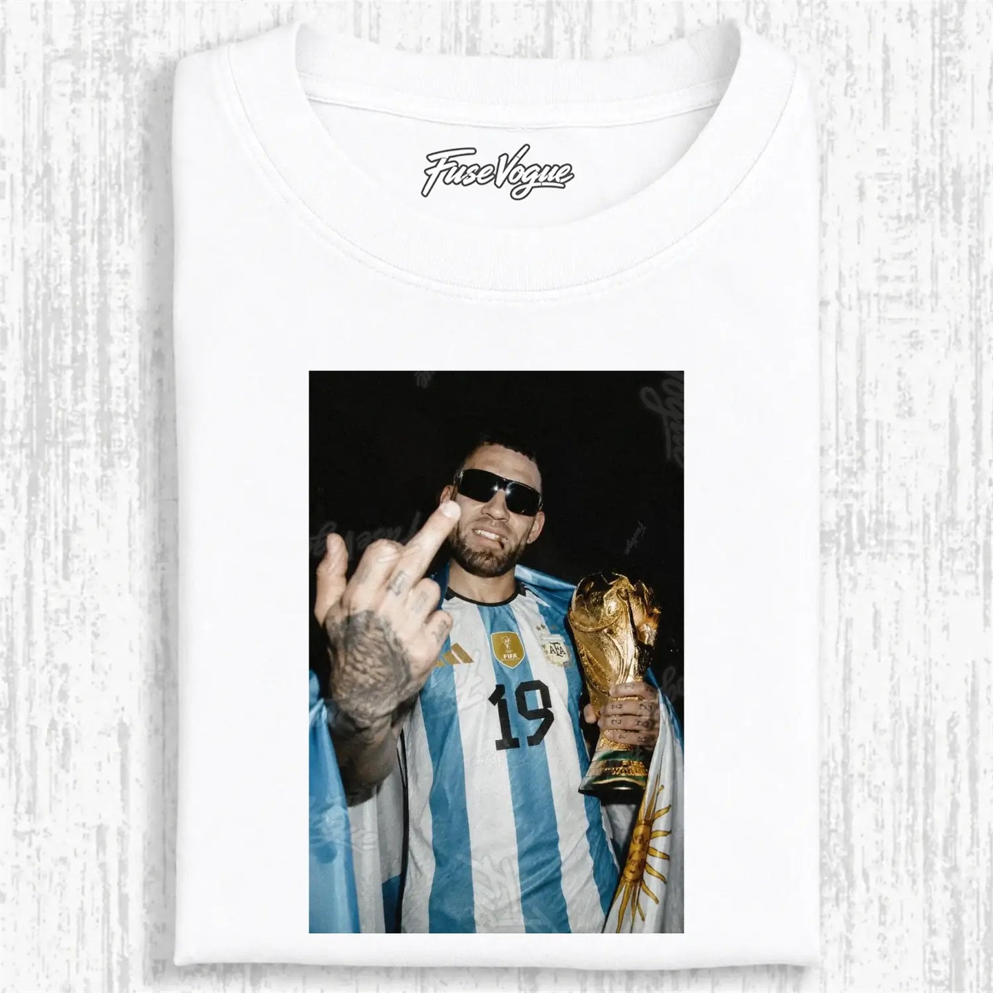 Argentina World Cup Tee 10 - FUSEVOGUE