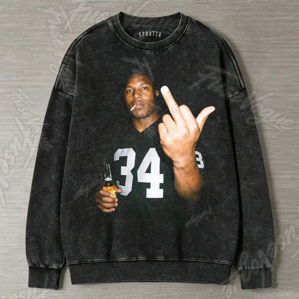 BJ34 Raiders Football Tee - FUSEVOGUE