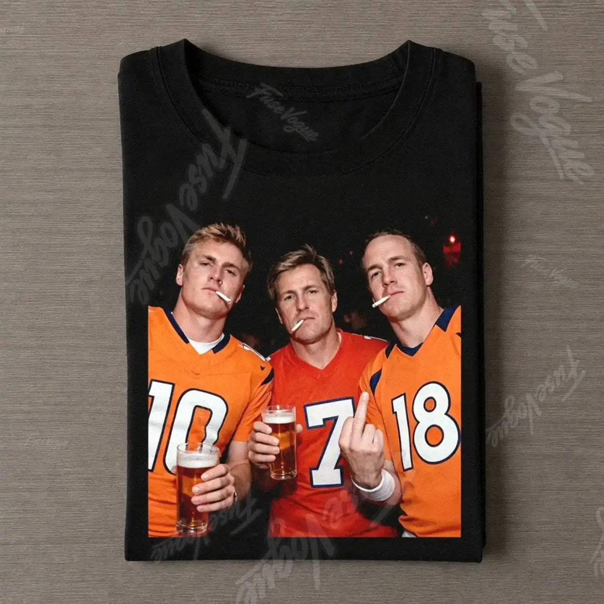 BN10 & JE7 & PM18 Broncos Tee - FUSEVOGUE