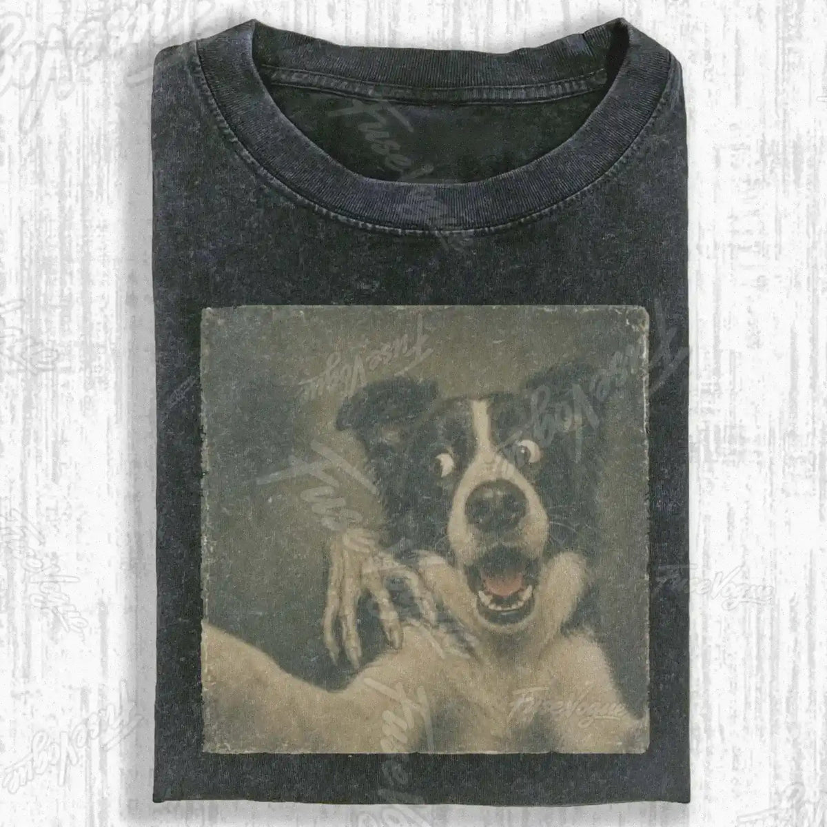 BORDER COLLIE HALLOWEEN T-SHIRT - FUSEVOGUE