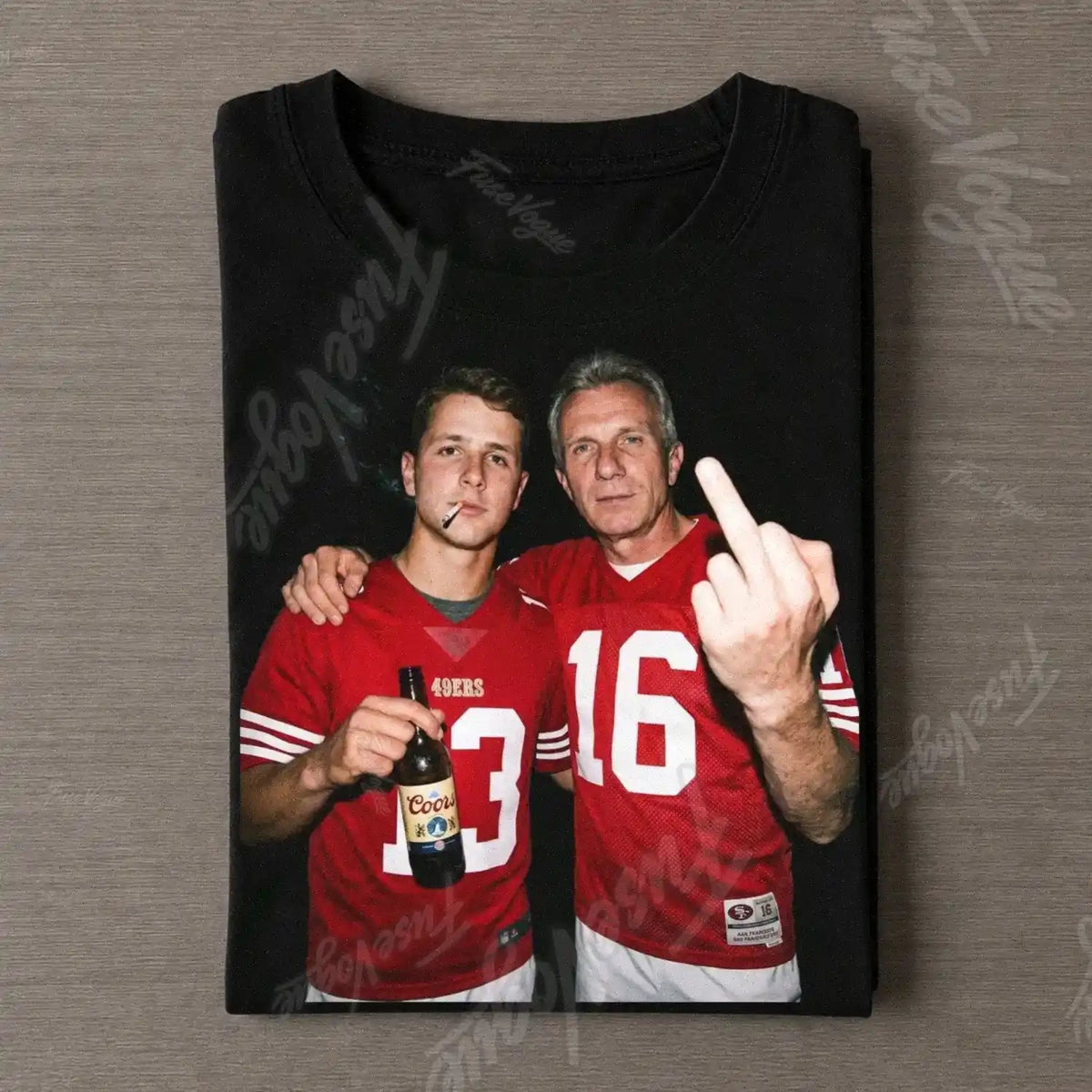 BP & JM Football T-shirt - FUSEVOGUE