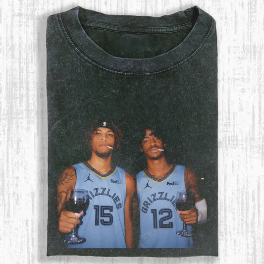 Brandon Clarke ＆ Ja Morant Tee2 - FuseVogue