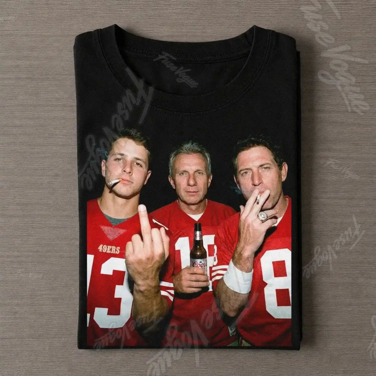 Brock Purdy & Joe Montana & Steve Young Football T-shirt - FUSEVOGUE