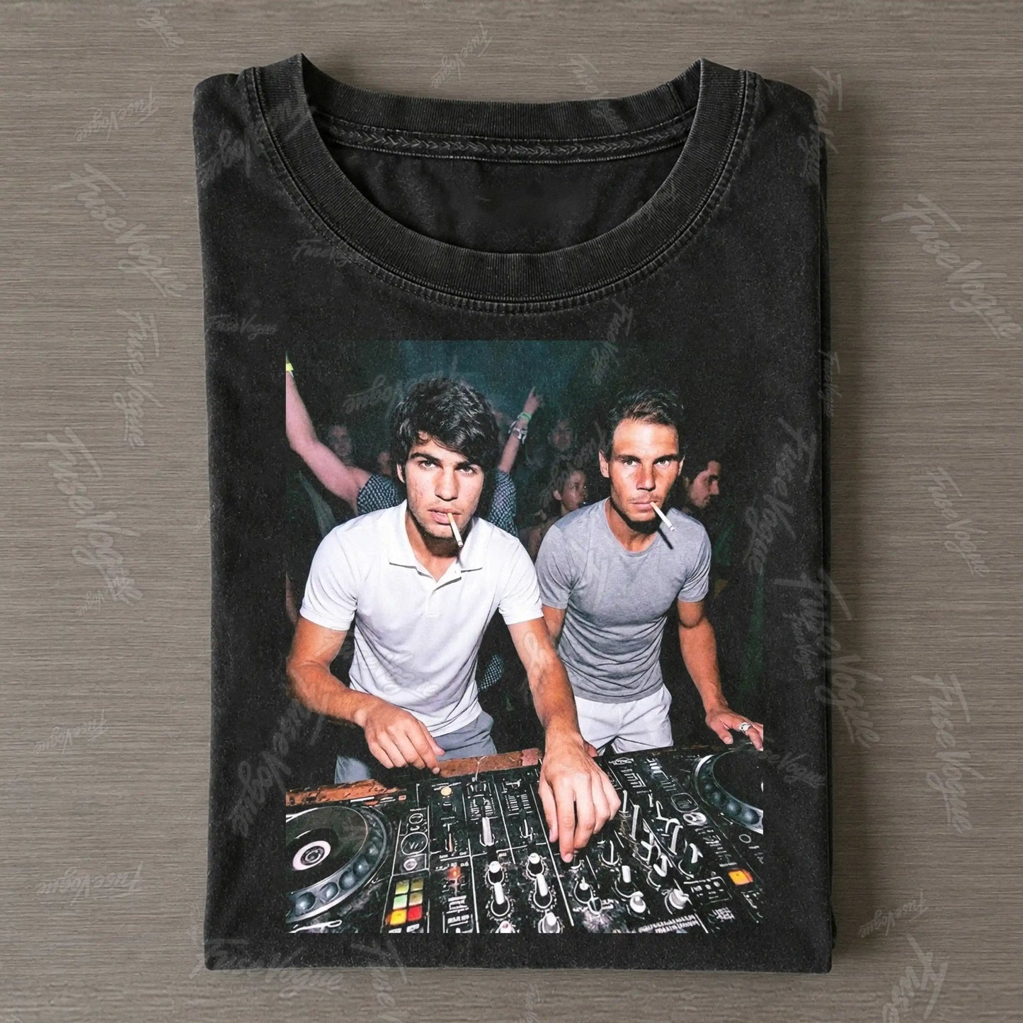 Carlos Alcaraz & Rafael Nadal Tee - FUSEVOGUE
