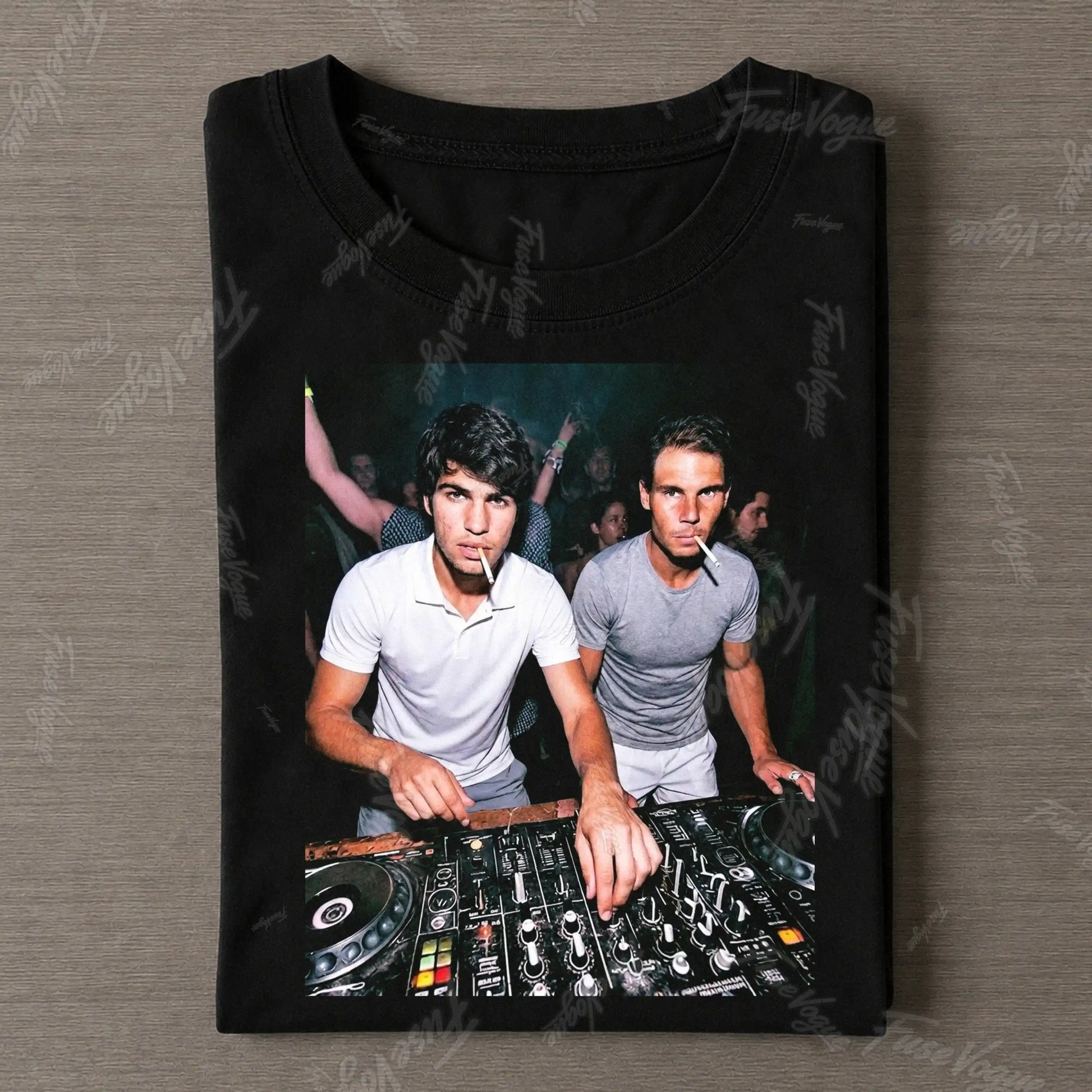 Carlos Alcaraz & Rafael Nadal Tee - FUSEVOGUE
