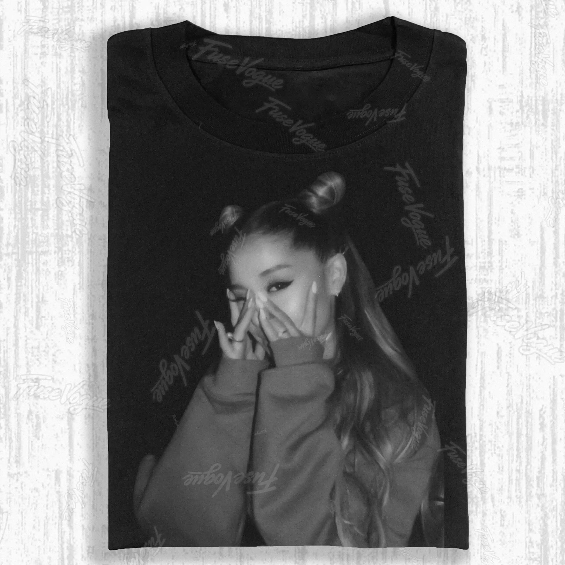CASUAL FEMALE PORTRAIT STREET ART T-SHIRT - FUSEVOGUE