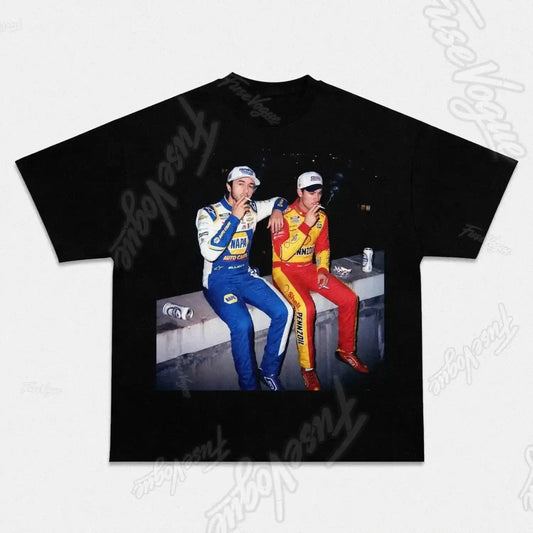 CHASE ELLIOTT & JOEY LOGANO TEE - FUSEVOGUE