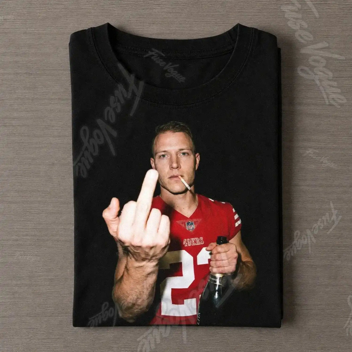 Christian McCaffrey NFL Tee - FUSEVOGUE