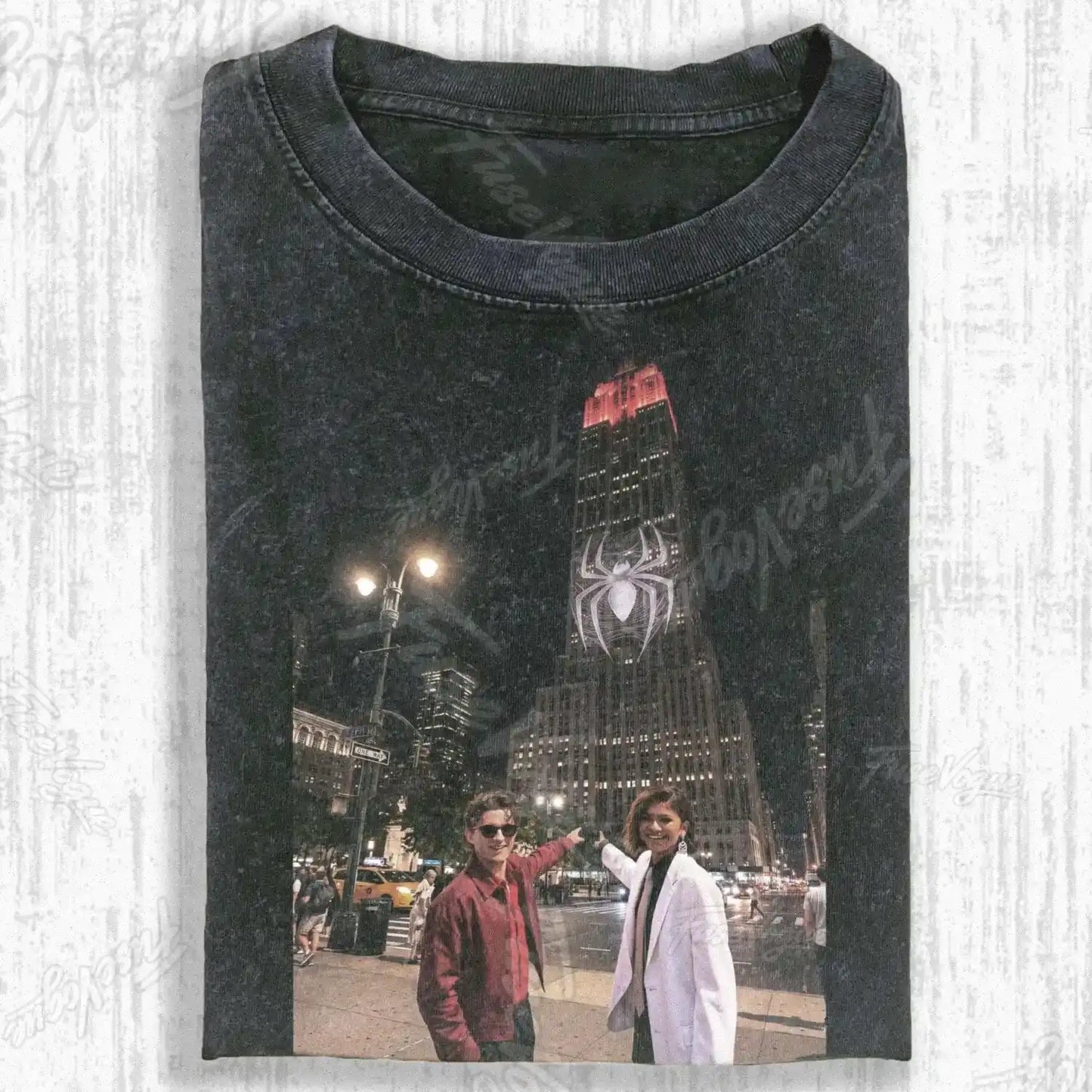 CITY NIGHT COUPLE VIBES T-SHIRT - FUSEVOGUE