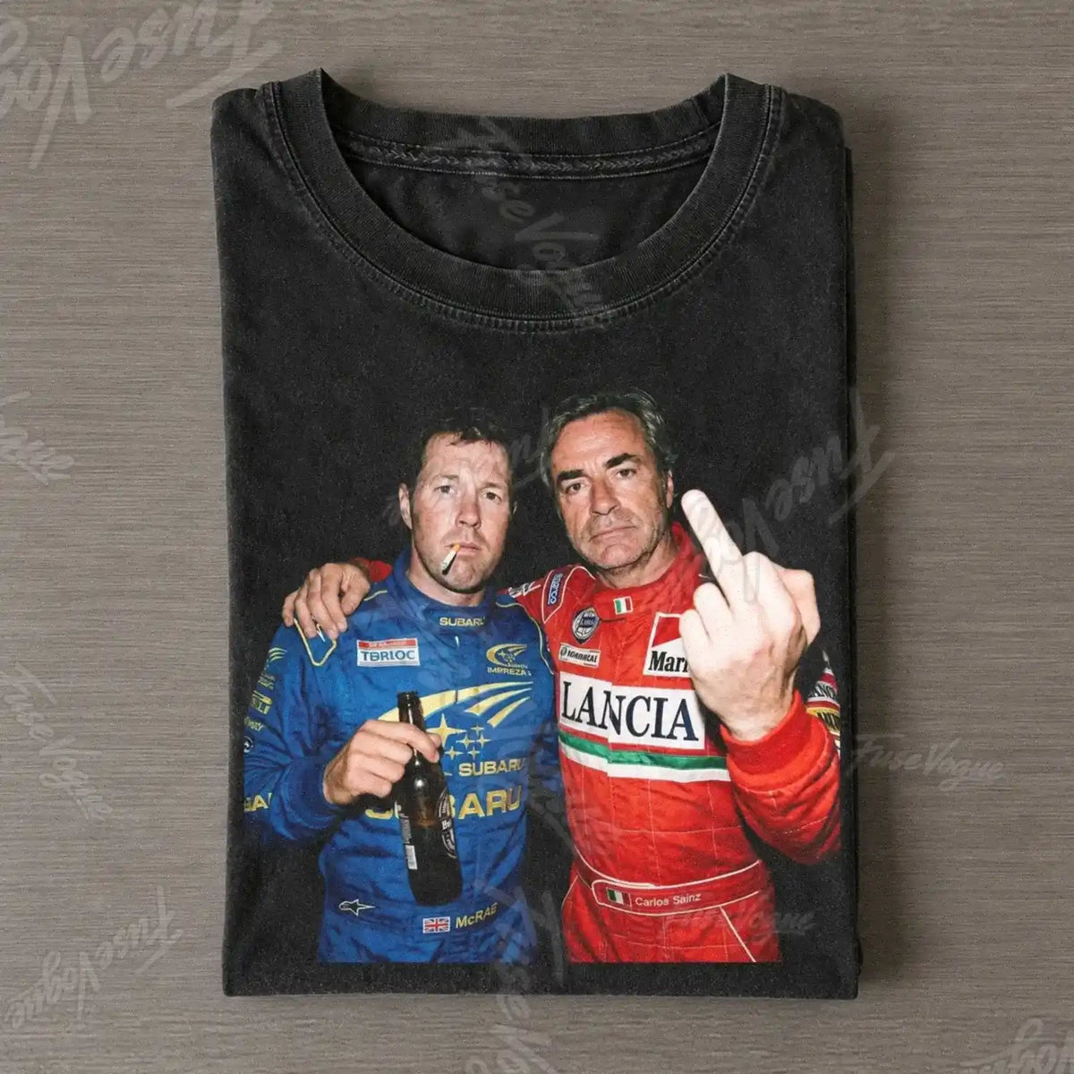 Colin McRae & Carlos Sainz Sr丨WRC T-shirt - FUSEVOGUE