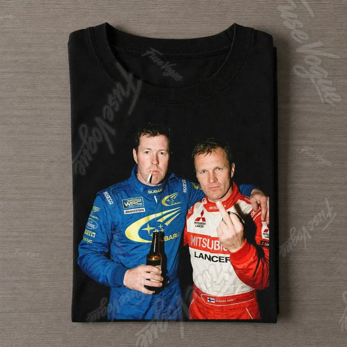 Colin McRae & Tommi Mäkinen丨WRC T-shirt - FUSEVOGUE