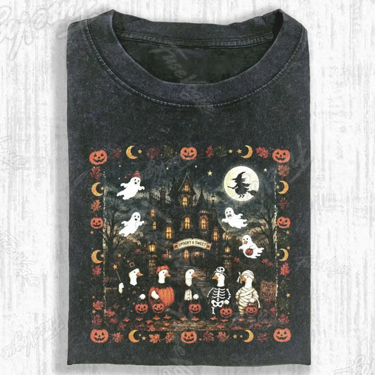 CUTE HALLOWEEN GOOSE COSTUME T-SHIRT - FUSEVOGUE