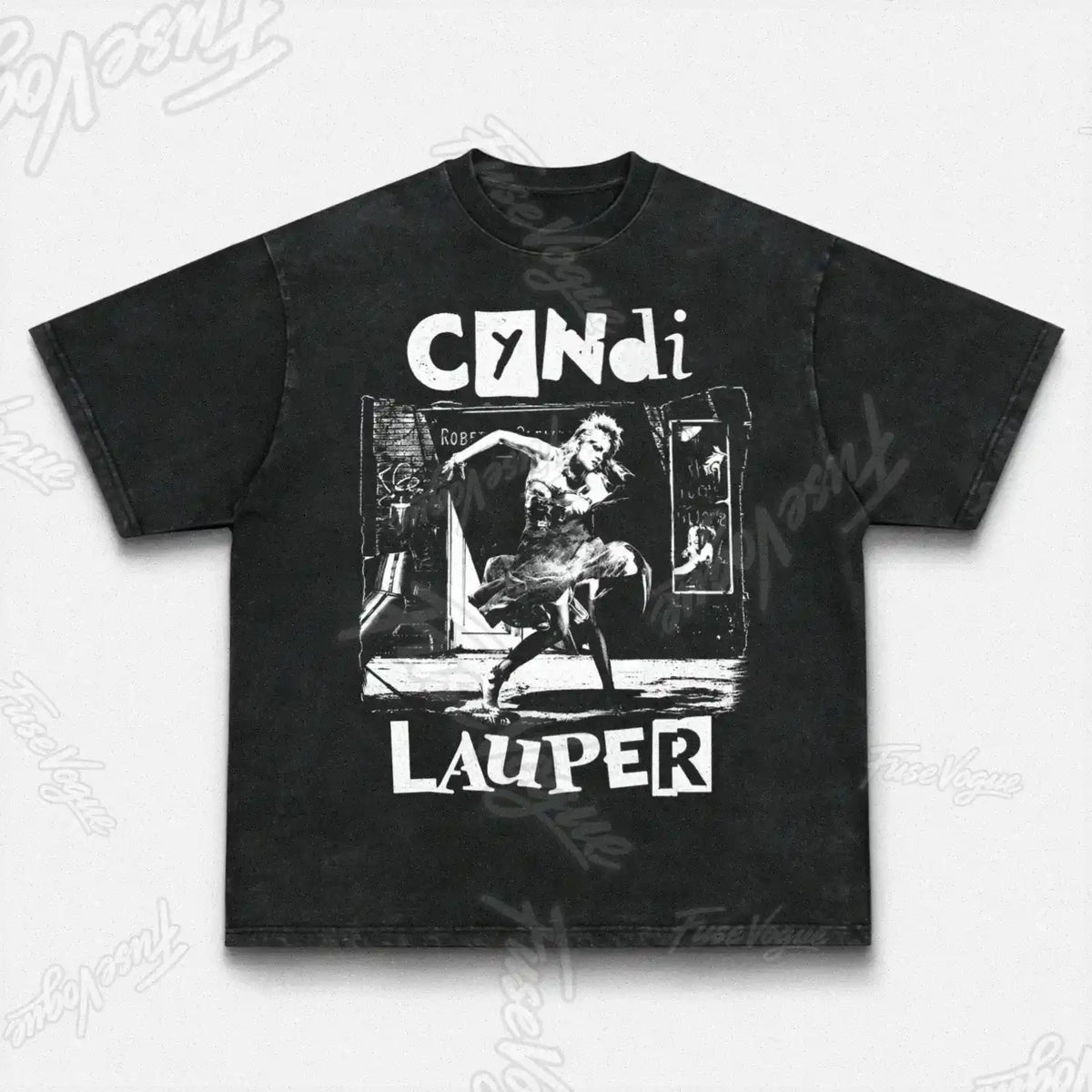 CYNDI LAUPER & SHE'S SO UNUSUAL TEE - FUSEVOGUE