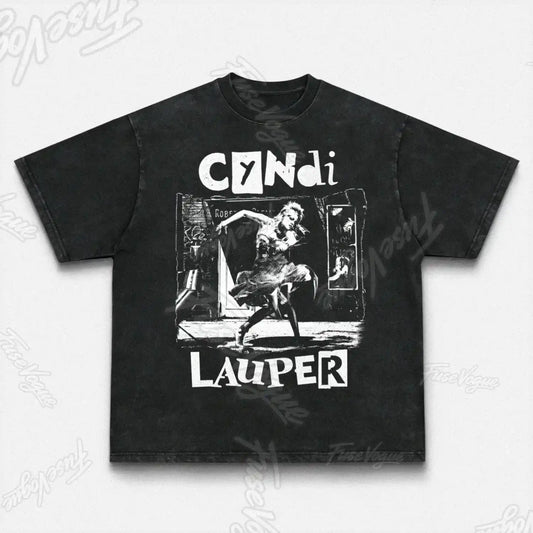 CYNDI LAUPER & SHE'S SO UNUSUAL TEE - FUSEVOGUE