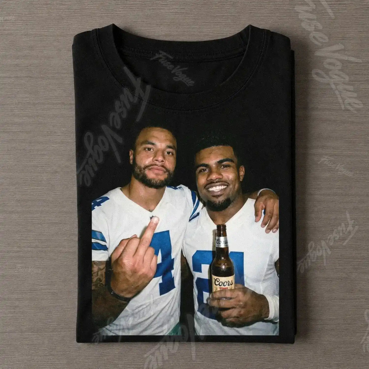 Dak Prescott & Ezekiel Elliott Football T-shirt - FUSEVOGUE