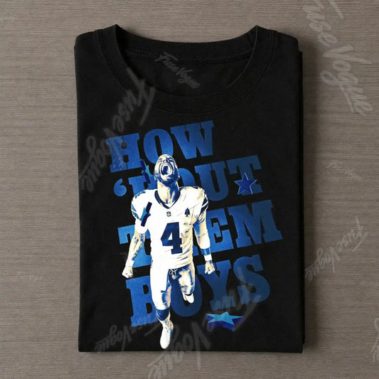 Dak Prescott Football T-shirt - FUSEVOGUE