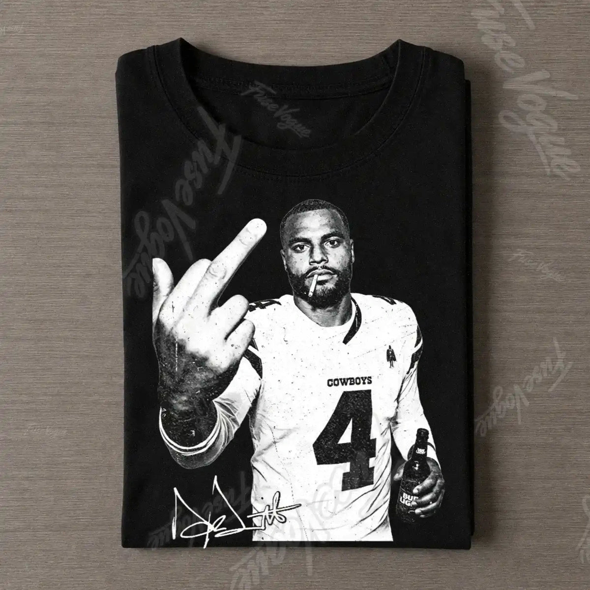 Dak Prescott Football T-shirt - FUSEVOGUE