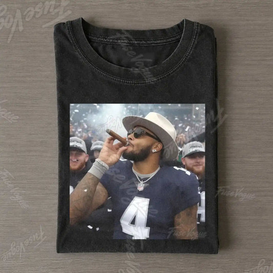 Dak Prescott Football T-shirt - FUSEVOGUE