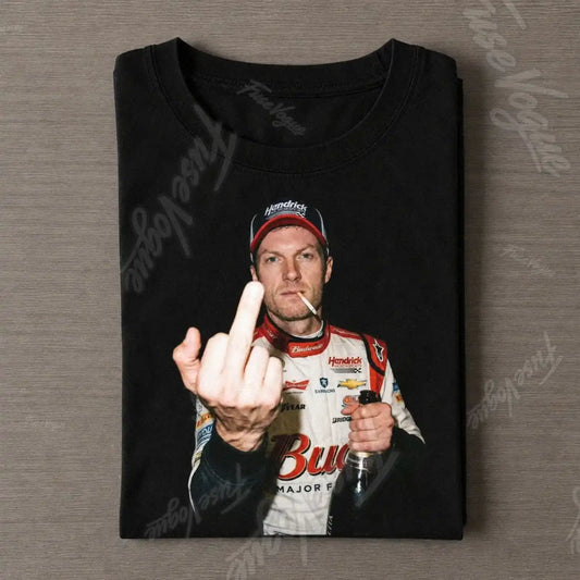 Dale Earnhardt Jr.  Legend Nascar T-shirt - FUSEVOGUE