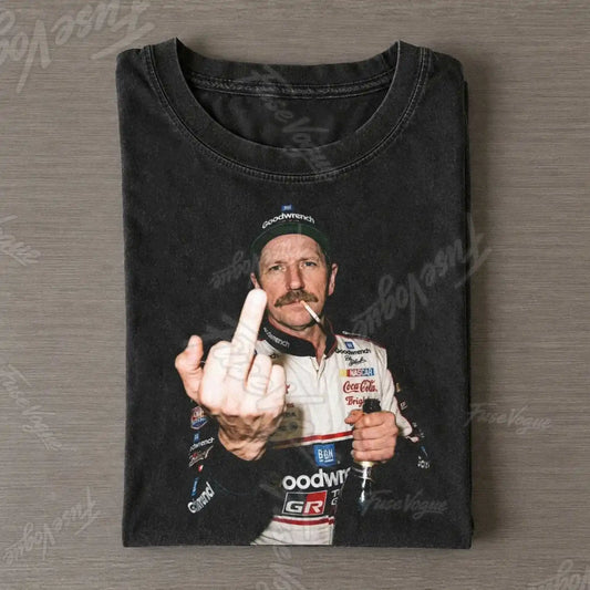 Dale Earnhardt Sr. Legend Nascar T-shirt - FUSEVOGUE
