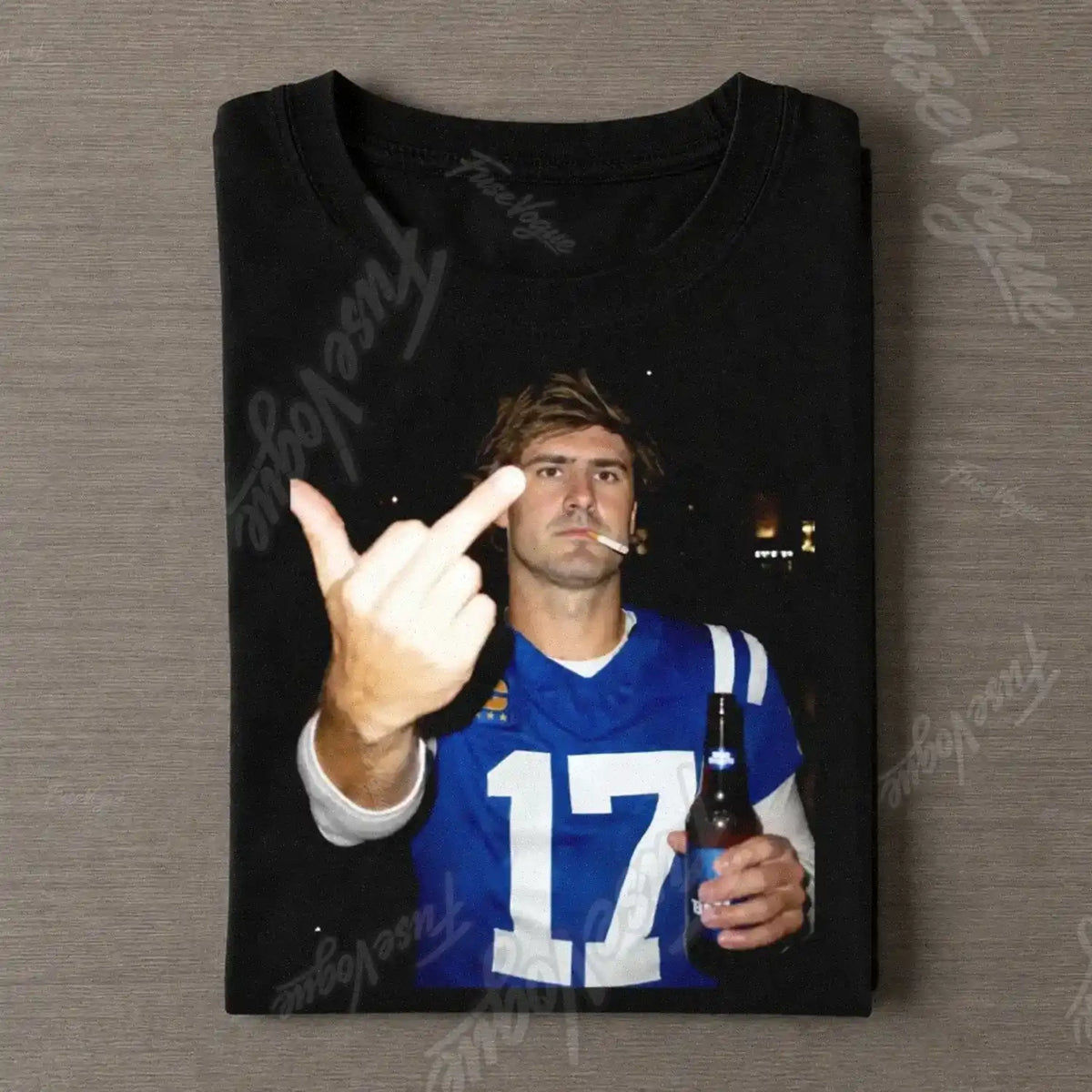 Daniel Jones Football T-shirt - FUSEVOGUE