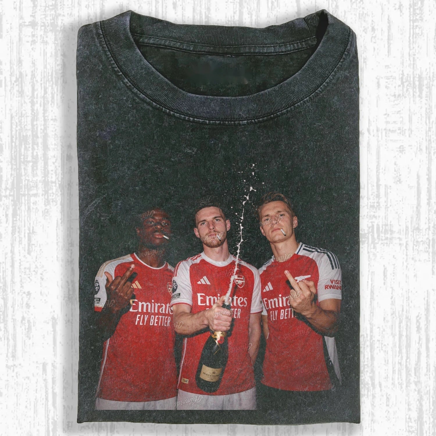 Declan Rice ＆ Bukayo Saka ＆ Martin Odegaard Tee 2.0 - FuseVogue