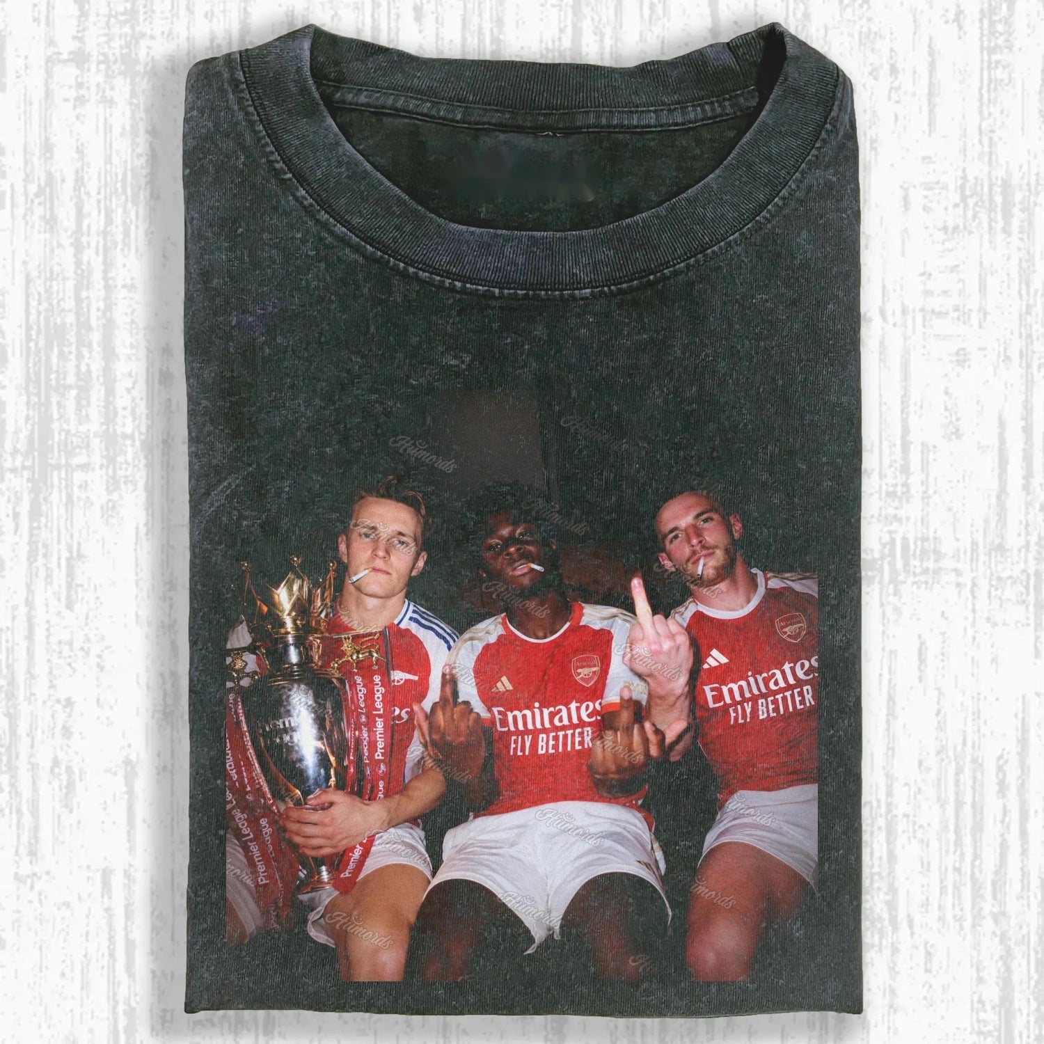 Declan Rice ＆ Bukayo Saka ＆ Martin Odegaard Tee 3.0 - FuseVogue