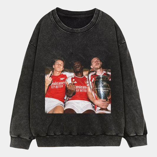 Declan Rice ＆ Bukayo Saka ＆ Martin Odegaard Tee 4.0 - FuseVogue