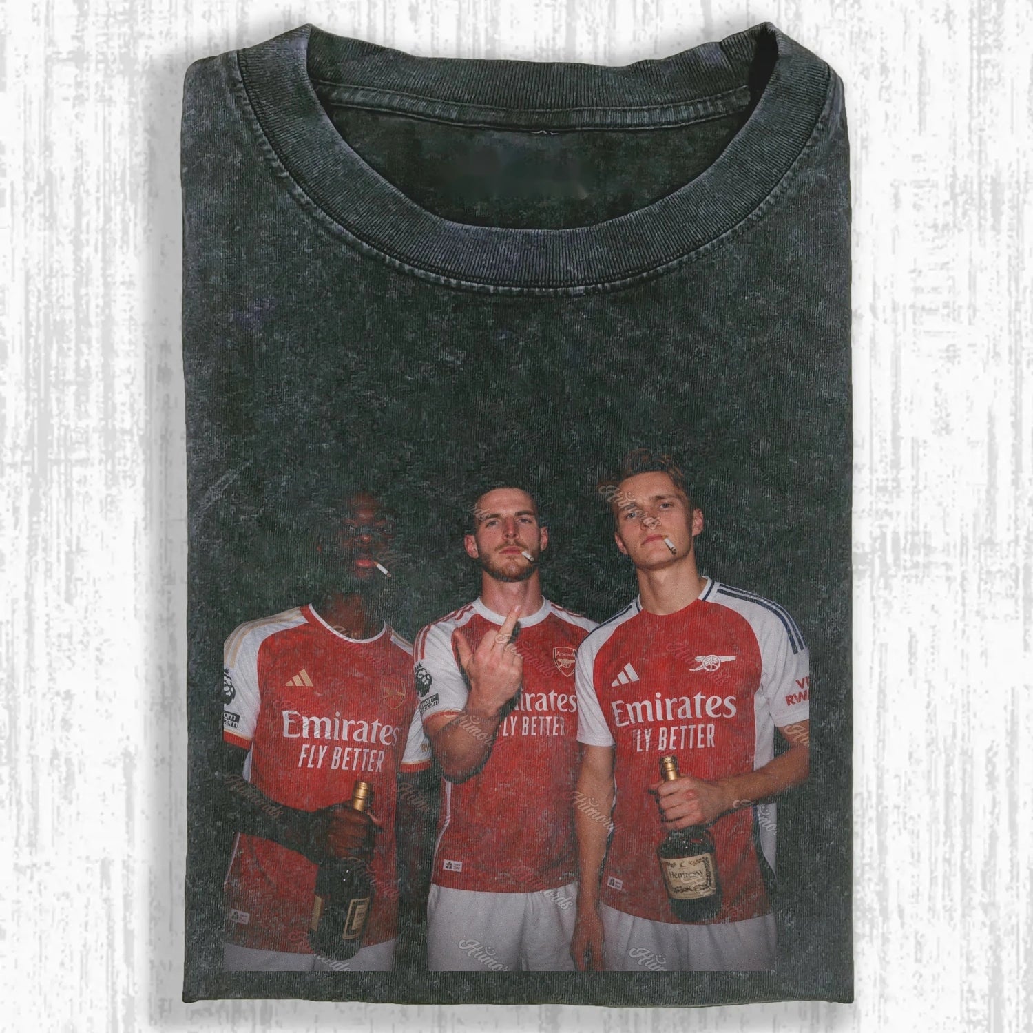 Declan Rice ＆ Bukayo Saka ＆ Martin Odegaard Tee 5.0 - FuseVogue