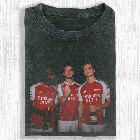 Declan Rice ＆ Bukayo Saka ＆ Martin Odegaard Tee 5.0 - FuseVogue