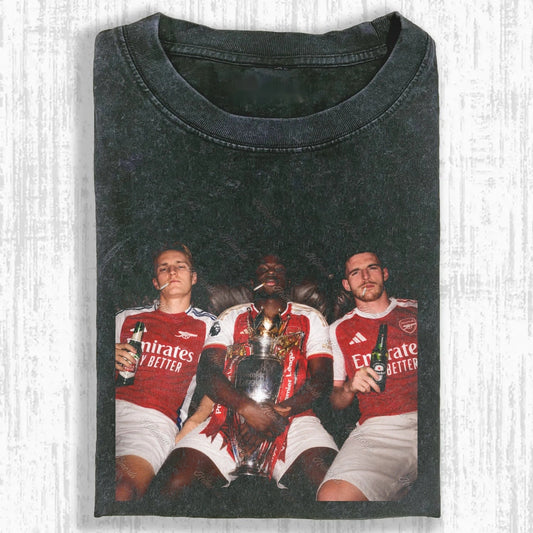 Declan Rice ＆ Bukayo Saka ＆ Martin Odegaard Tee 7.0 - FuseVogue
