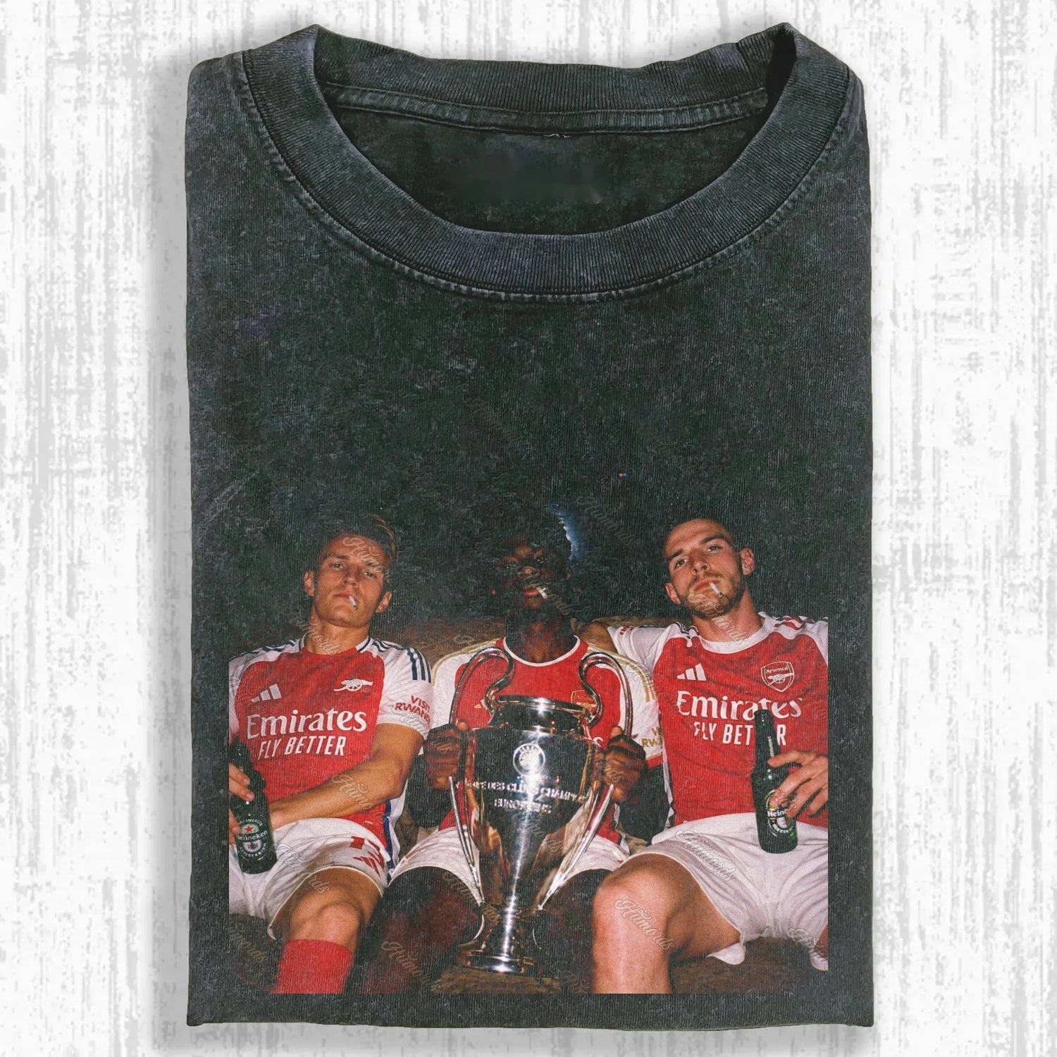 Declan Rice ＆ Bukayo Saka ＆ Martin Odegaard Tee - FuseVogue