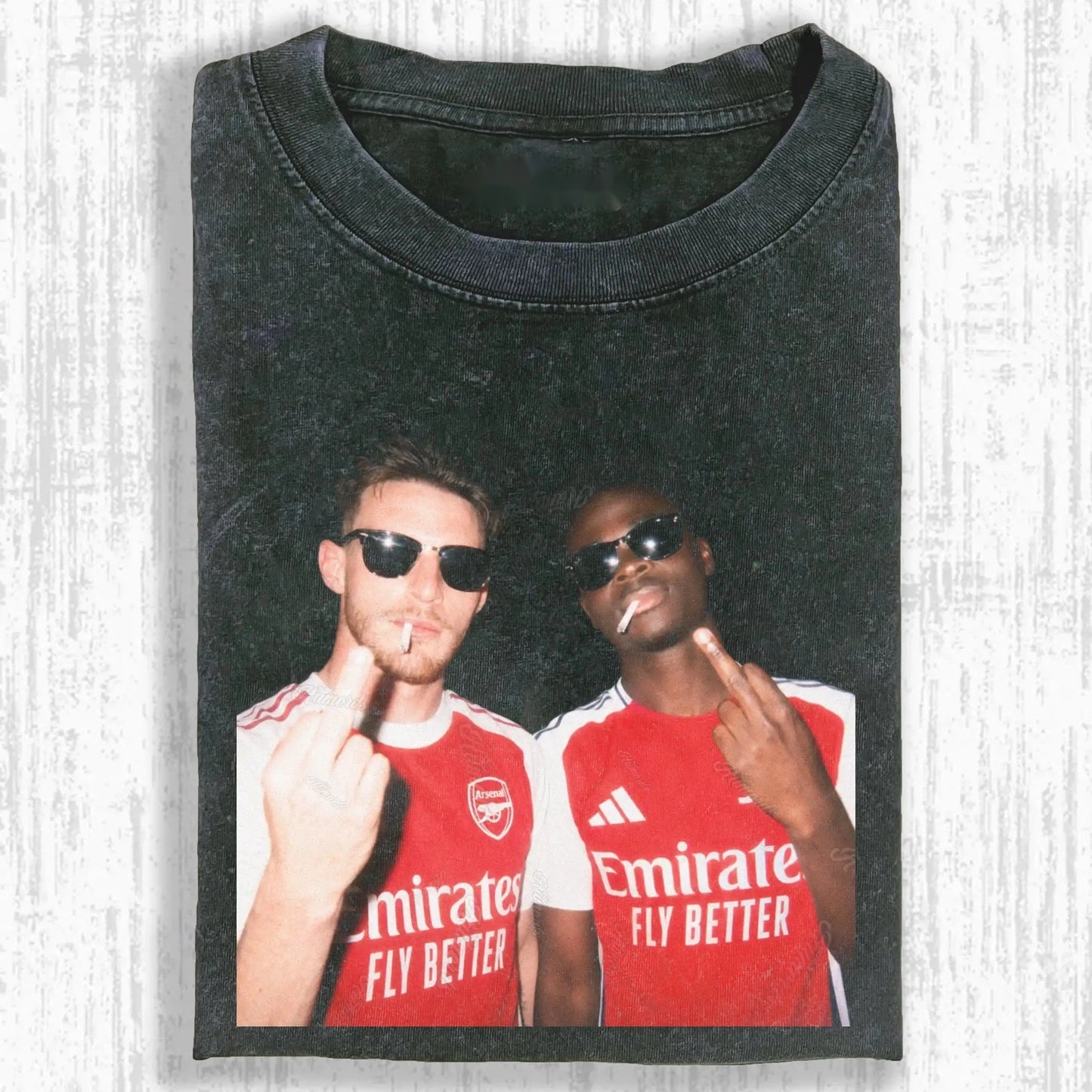 Declan Rice ＆ Bukayo Saka T-shirt 2.0 - FuseVogue