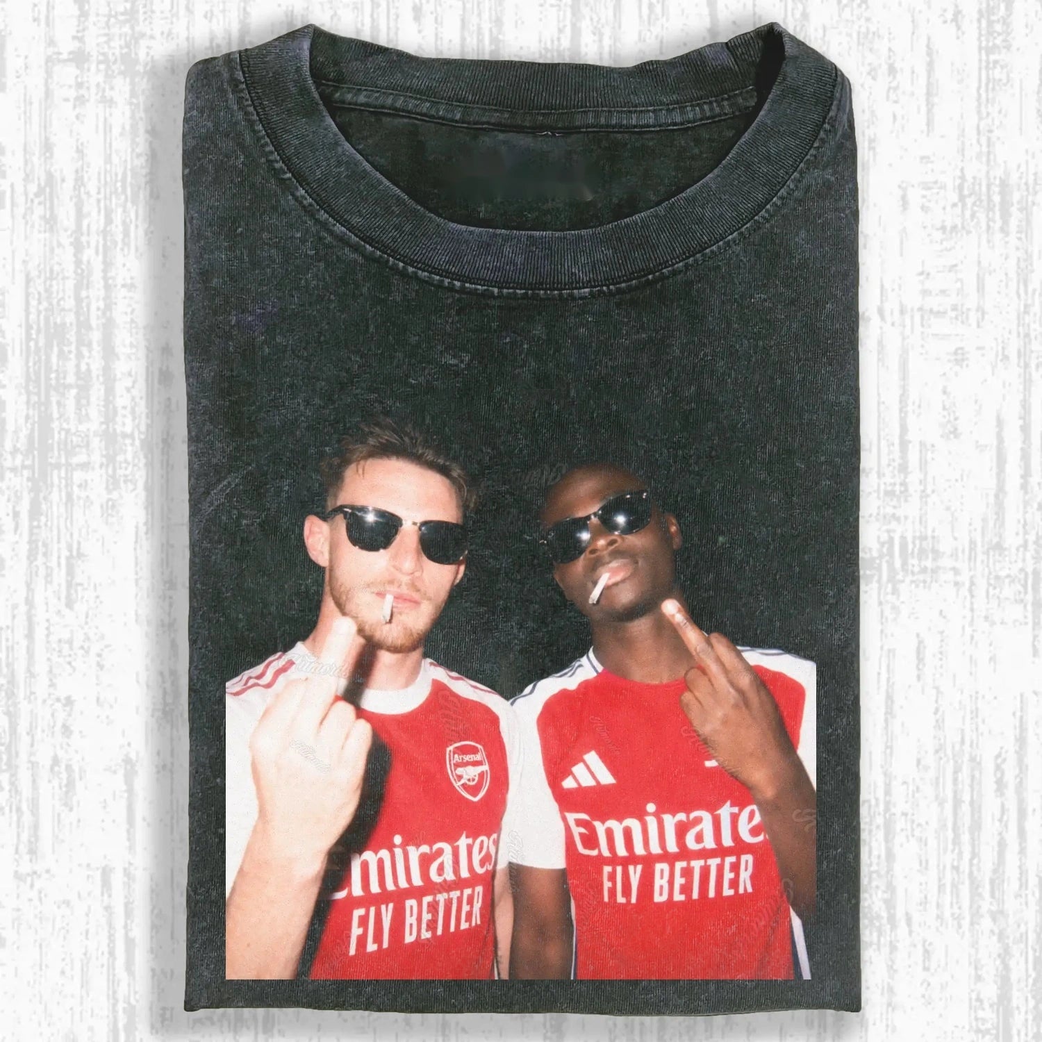 Declan Rice ＆ Bukayo Saka T-shirt 2.0 - FuseVogue