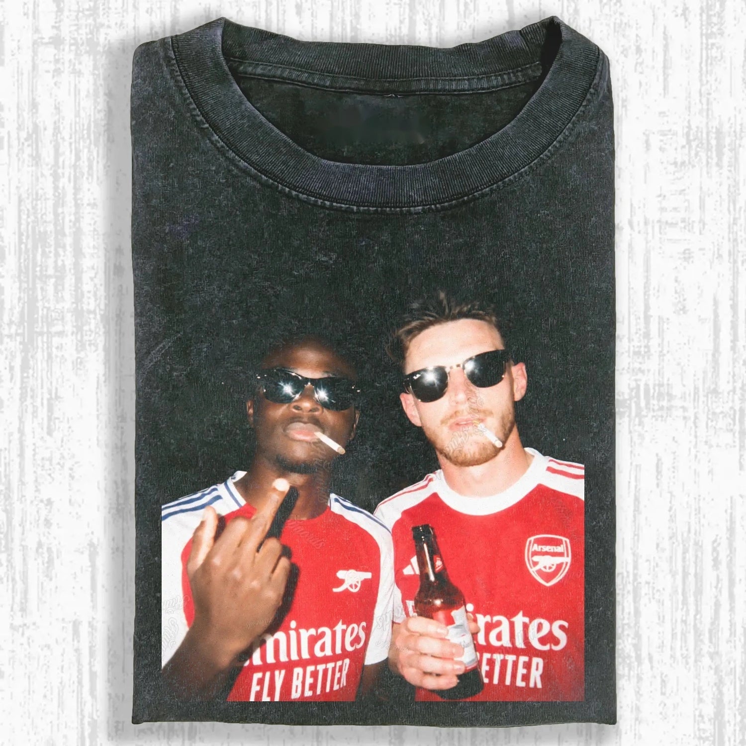 Declan Rice ＆ Bukayo Saka T-shirt 3.0 - FuseVogue