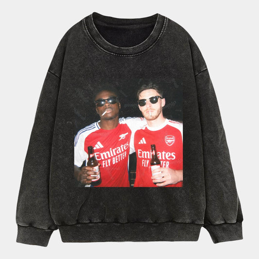Declan Rice ＆ Bukayo Saka T-shirt - FuseVogue