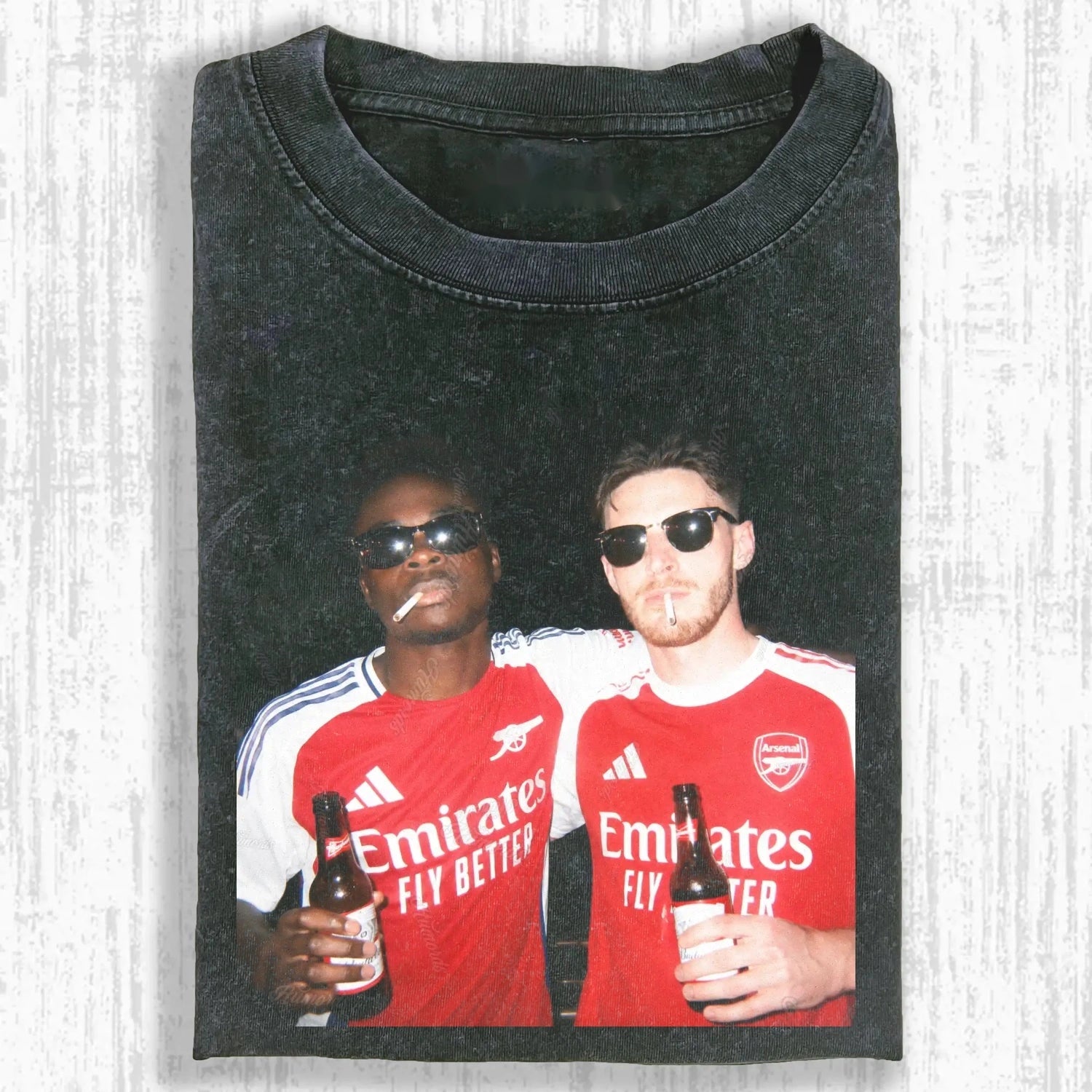 Declan Rice ＆ Bukayo Saka T-shirt - FuseVogue