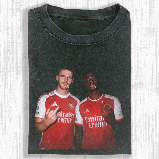Declan Rice ＆ Bukayo Saka Tee  2.0 - FuseVogue