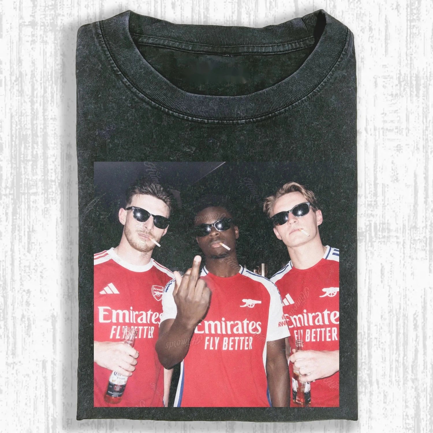 Declan Rice ＆ Martin Ødegaard ＆ Bukayo Saka T-shirt 3.0 - FuseVogue