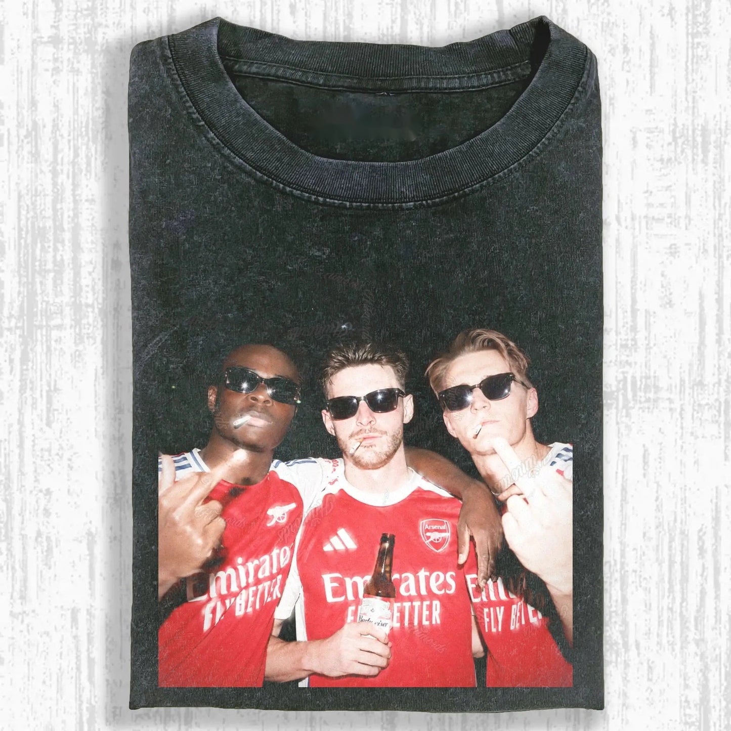 Declan Rice ＆ Martin Ødegaard ＆ Bukayo Saka T-shirt 4.0 - FuseVogue