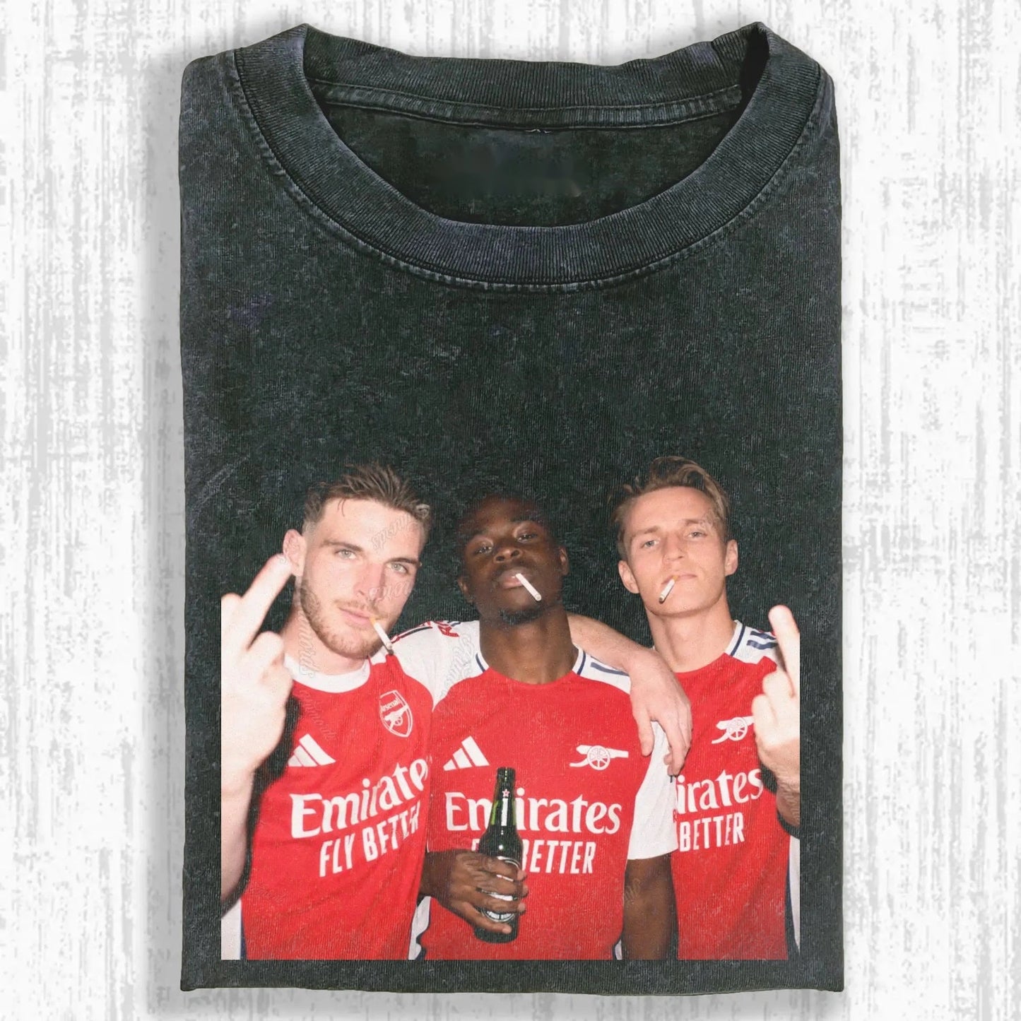 Declan Rice ＆ Martin Ødegaard ＆ Bukayo Saka T-shirt 5.0 - FuseVogue