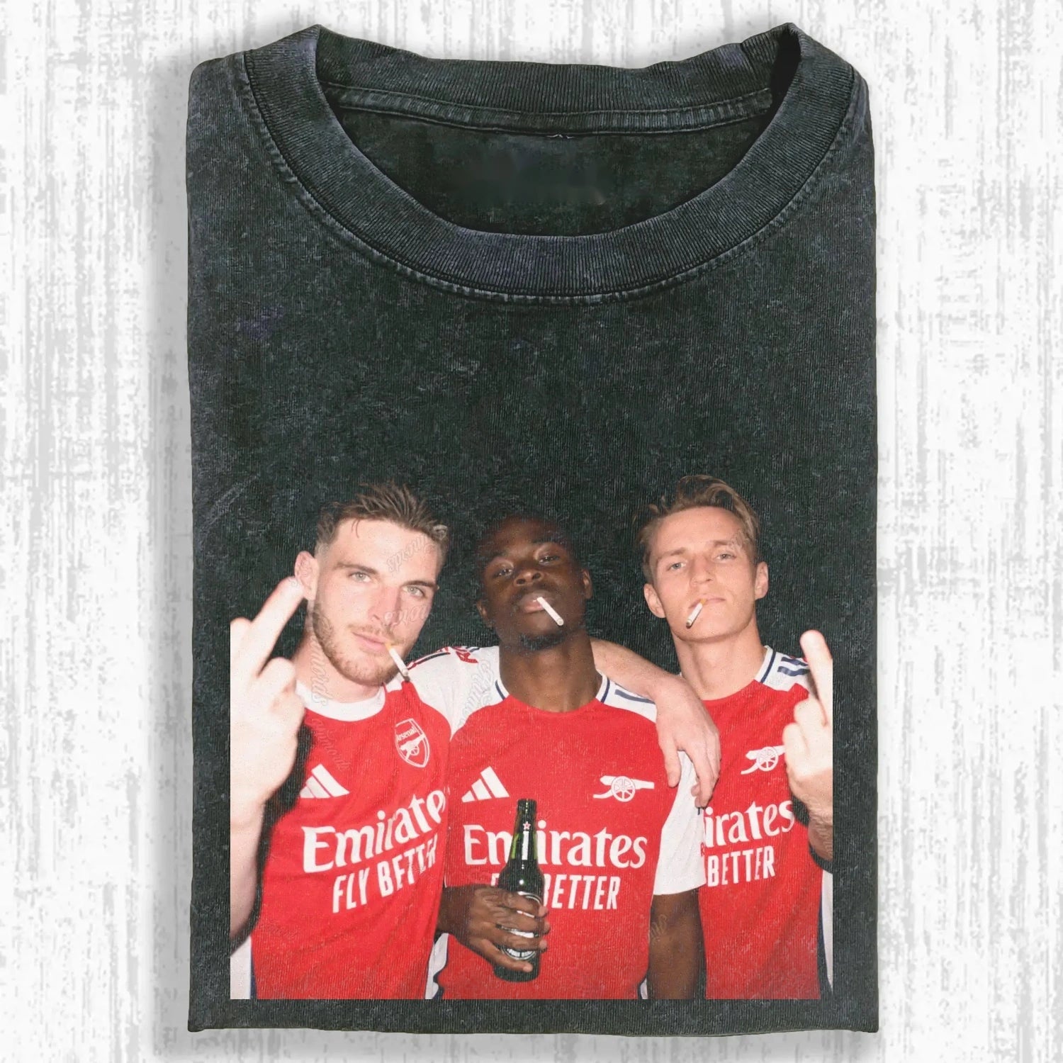 Declan Rice ＆ Martin Ødegaard ＆ Bukayo Saka T-shirt 5.0 - FuseVogue
