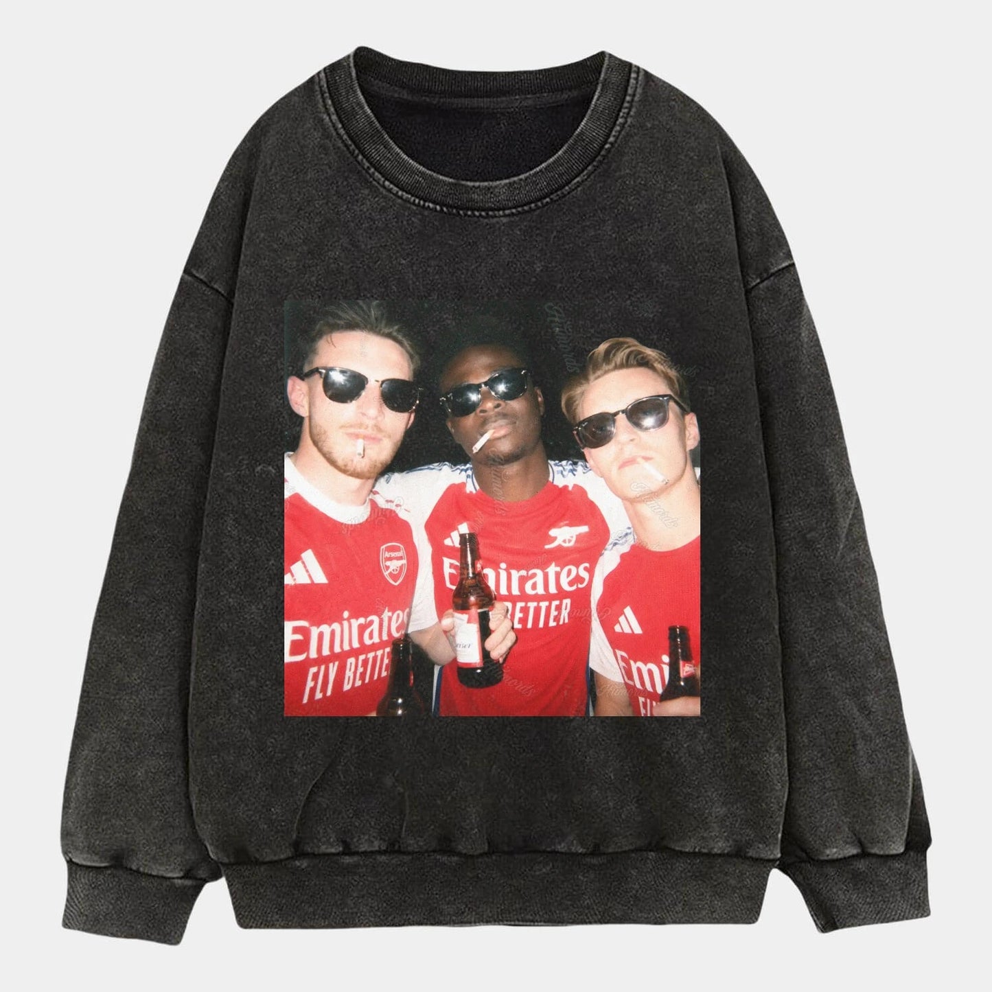 Declan Rice ＆ Martin Ødegaard ＆ Bukayo Saka T-shirt - FuseVogue