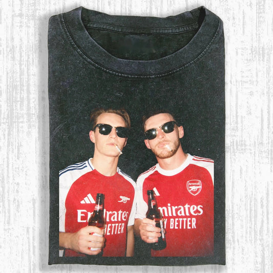 Declan Rice ＆ Martin Ødegaard T-shirt 2.0 - FuseVogue