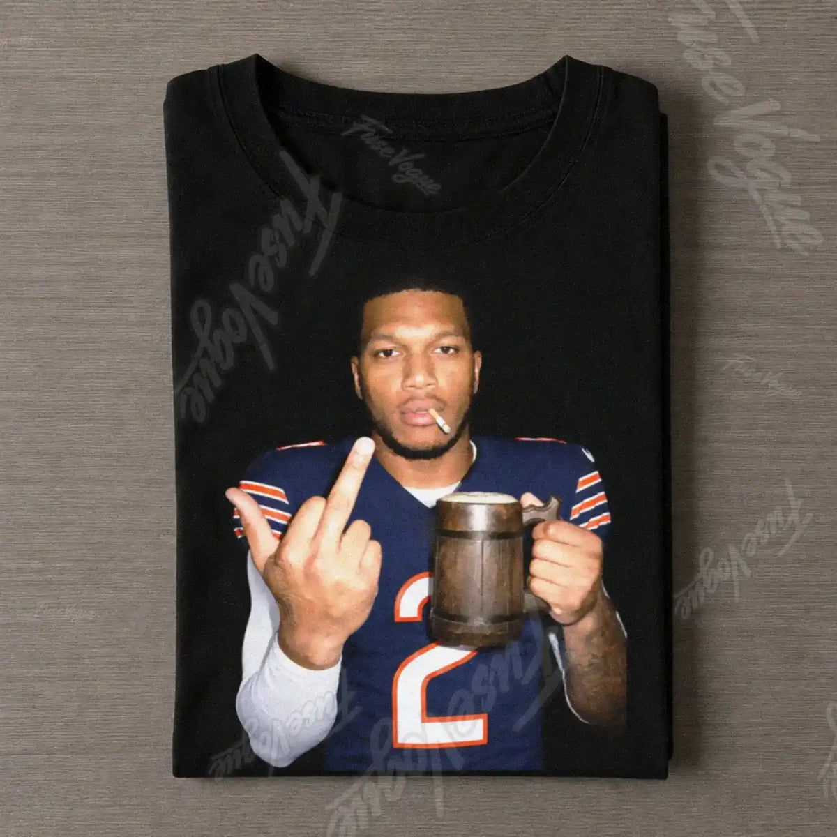 DJM2 Bears Football Tee - FUSEVOGUE