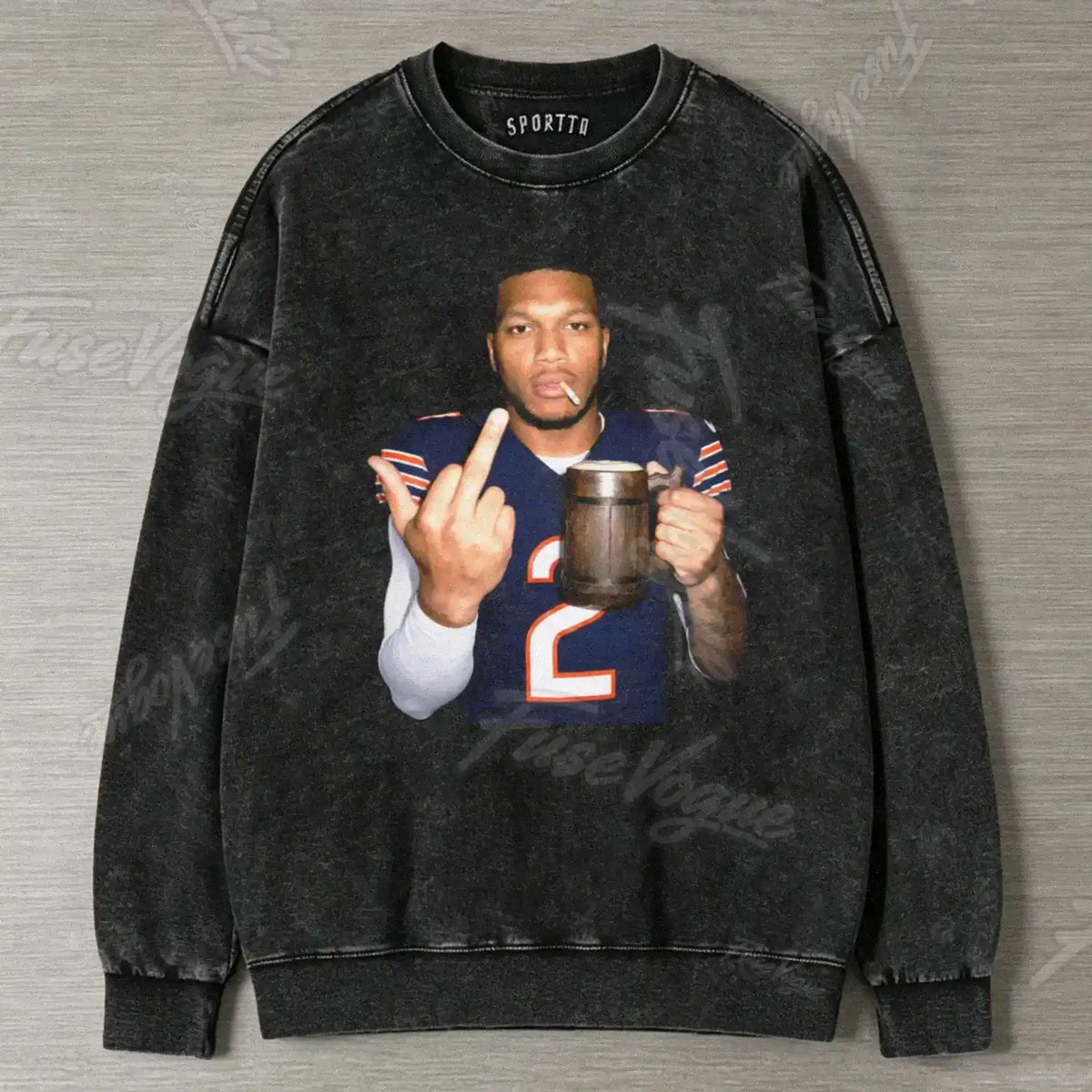 DJM2 Bears Football Tee - FUSEVOGUE